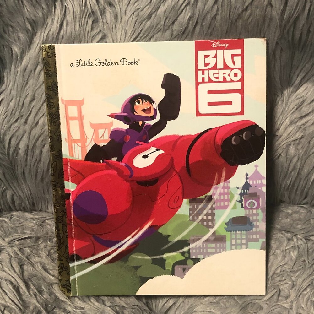Disney Big Hero 6 Little Golden Book 2014